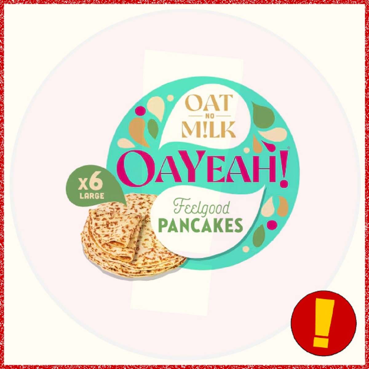 Terugroepactie voor Oayeah-havermelkpannenkoeken wegens mogelijk gezondheidsrisico